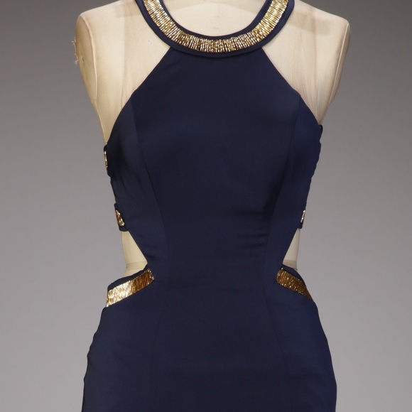 Embellished La Femme Gown- NWT
